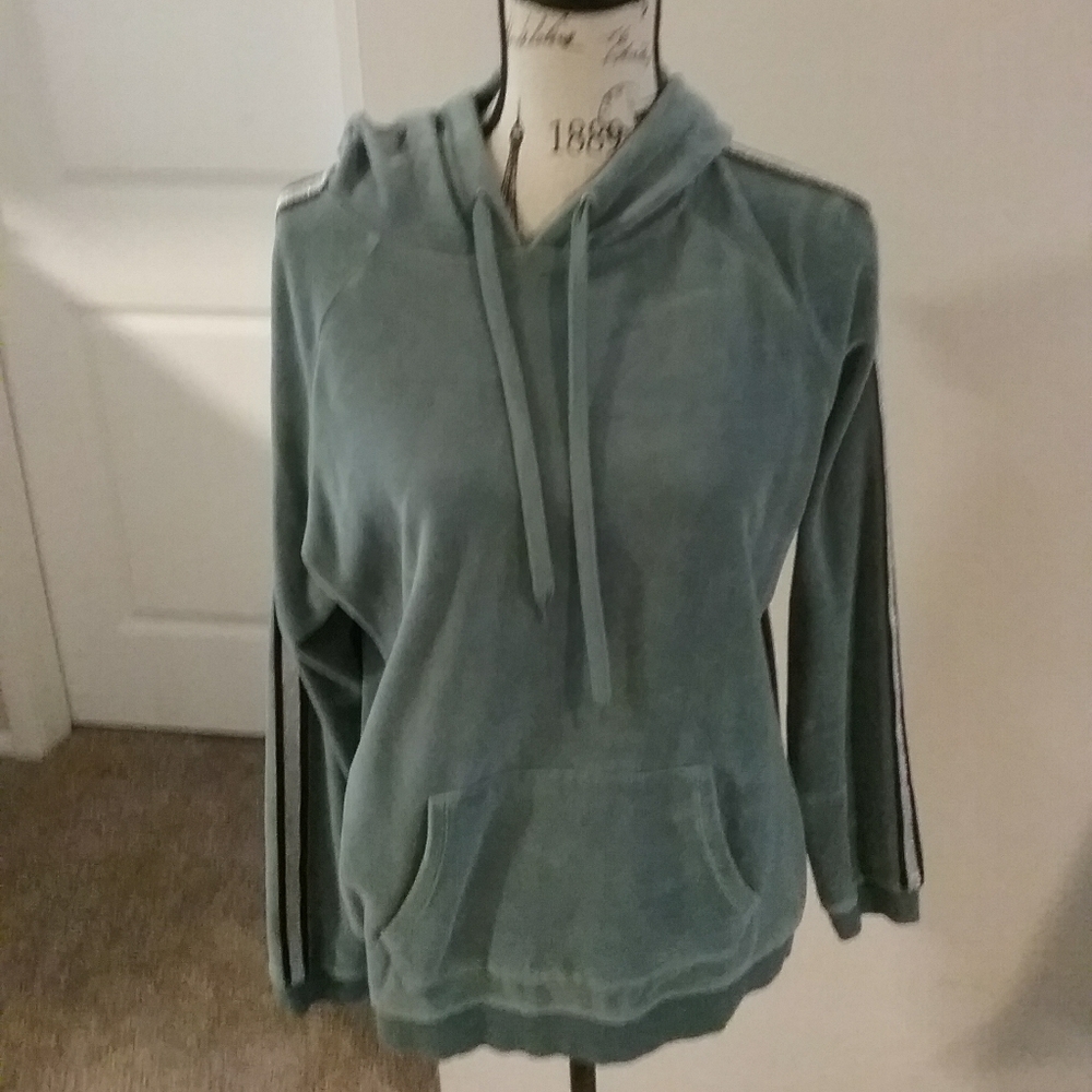 Jessica Simpson Green Hoodie Sweatshirt- Size L